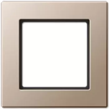 Jungimo jungiklio dangtelio plokštelė JUNG AC 581 CH šampano, duroplastas, 84×84 mm