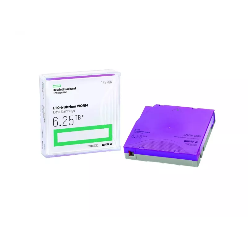 HPE LTO-6 Ultrium 6,25 TB WORM duomenų kasetė
