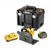 DEWALT DCS520T2 nešiojamasis diskinis pjūklas 54V 2x XR FLEXVOLT 6Ah TSTAK juoda, geltona