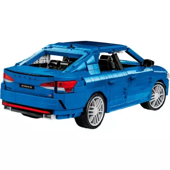 Konstruktorius COBI Škoda Octavia RS (2405 dalių), nuo 10 metų, juoda/mėlyna