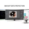 Qoltec 50309 HDD SSD 2.5 3.5 dokavimo stotelė | SATA III | USB 3.0 | Super greitis 5Gb/s | su klonavimo funkcija