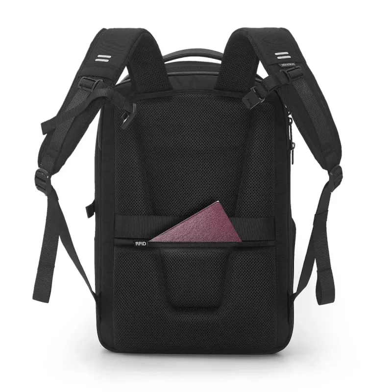 Kuprinė XDDESIGN Bizz Black, vandeniui atspari, lengva, modelis P705.931