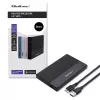 Išorinis dėklas 2,5 inch SATA SSD/HDD QOLTEC 52277 USB 3.0