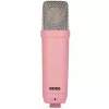 Studijinis kondensatorinis mikrofonas RØDE NT1 Signature Pink – kardioidinis, 20–20000 Hz, -32 dB jautrumas, XLR