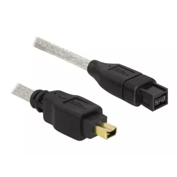 FireWire A/B kabelis DeLOCK 82588 1,0 m pilka