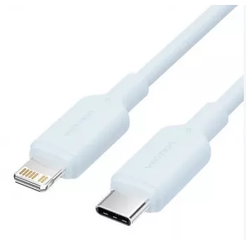 Laidas USB-C į LIGHTNING / 1M Mėlynas Laksf Vention