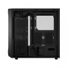 Fractal Design Focus 2 RGB korpusas su grūdinto stiklo šonine sienele, vidutinis bokštas ATX, juodas