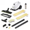 Garų šluotuvas Kärcher SC 3 EasyFix Plus – 1 L vandens bakas, 1900 W, 3,5 bar slėgis, balta