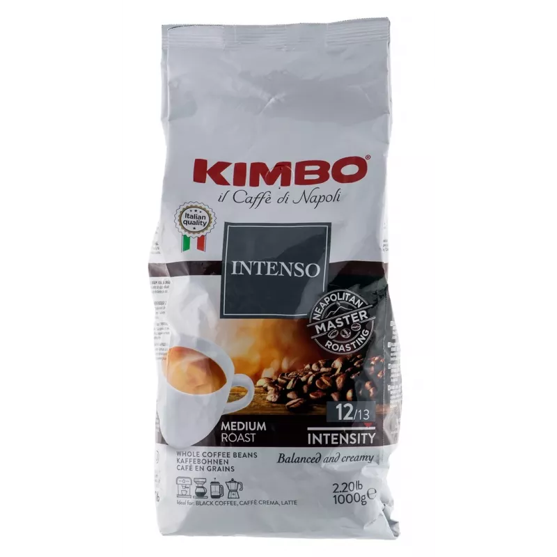 Kimbo Aroma Intenso 1 kg Kavos Pupelės
