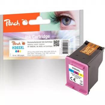 PEACH spausdinimo galvutė spalvota suderinama su HP 303XL (PI300-895) – Didelės talpos (XL), 485 puslapių, vienetinis paketas