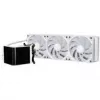 Lian Li O11D EVO RGB + TRYX PANORAMA SE ARGB Pilnas skysčio aušinimo komplektas - Baltas, 360mm