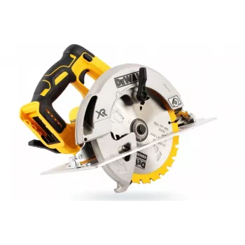 DeWALT DCS570P2-QW akumuliatorinis diskinis pjūklas 18,4 cm Sidabrinis, Geltonas 5500 RPM