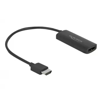 Adapteris HDMI-A (vyriškas) į DisplayPort (moterišką) 4K 60 Hz DeLOCK 63206