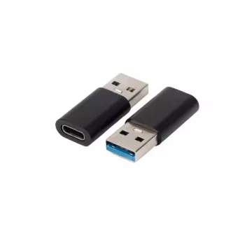 Lyties keitiklis Microconnect USB3.0ACF USB A į USB C juodas