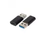 Lyties keitiklis Microconnect USB3.0ACF USB A į USB C juodas