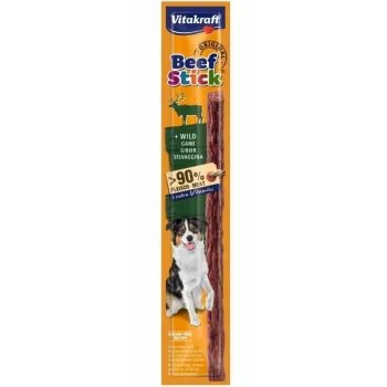 Vitakraft Beef Stick 12 g šunų skanėstas elnienos skonio, pagyvenusiems šunims, vienkartinė pakuotė