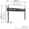 Vogels MA4000-A1 fiksuotas sieninis laikiklis televizoriui 40-80 colių, iki 80 kg, juodas