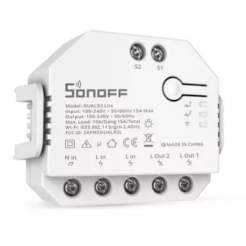 Išmanusis jungiklis WiFi Sonoff Dual R3