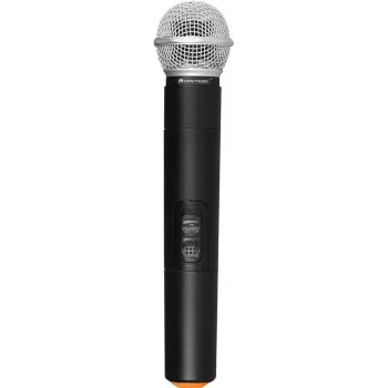 Belaidis rankinis UHF mikrofonas Omnitronic UHF-E Series 826,1 MHz