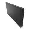 Sieninis valdymo skydelis Shelly Wall Display X2 WiFi/BLU juodas su H&T – Dvigubas valdymo pultas