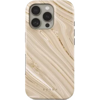 Dėklas telefonui Burga Hlle Tough MagSafe, skirtas iPhone 16 Pro Max — Full Glam dizainas, MagSafe suderinamas, apsauginis kietas korpusas