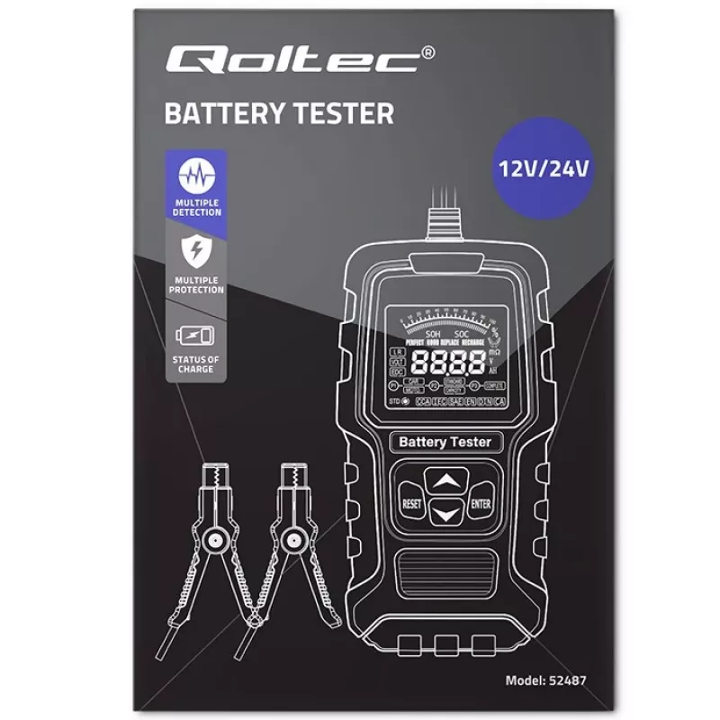 Qoltec 52487 Ekrano laikiklis juodas