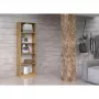 Biuro spinta su lentynomis Topeshop R40 ARTISAN, ąžuolo spalva, 5 lentynos, 400×300×1820 mm, medžio drožlių plokštė