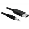 DeLOCK 83115 USB 2.0 į Serial TTL 3,5 mm keitiklis 1,8 m – 5 V