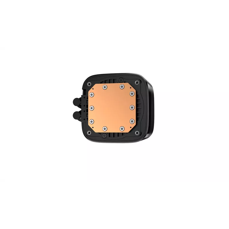 Vandens aušintuvas CPU DeepCool R-LD240-BKDMMN-G-1 240mm RGB, 2x120mm ventiliatoriai, PWM, 41cm žarnos, aliumininis radiatorius
