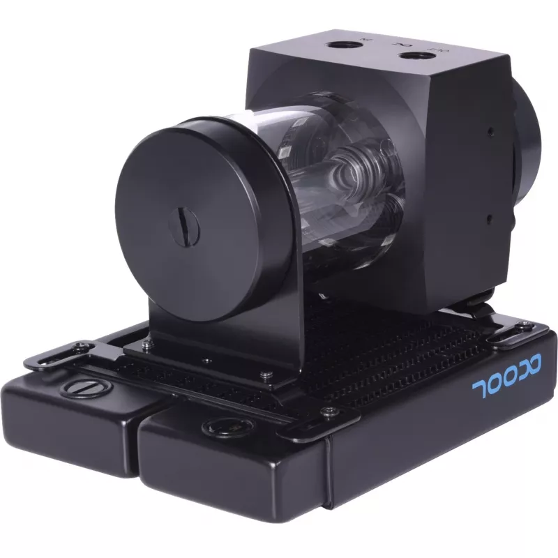 Vandens blokas Alphacool 15380 Akrilas Aliuminis Plastikas Juodas 76.5x131x76.5 mm