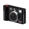 Momentinė kamera Kodak Mini Shot 2 Era – nešiojama momentinė nuotraukų kamera su įmontuotu spausdintuvu, juoda
