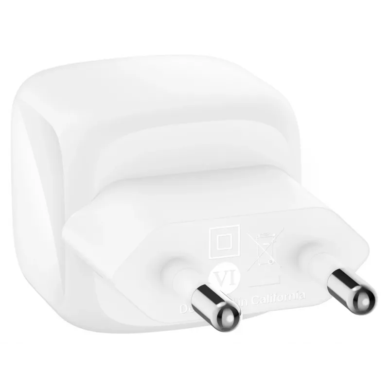 Belkin BoostCharge 30W USB-C greitasis kroviklis nešiojamiesiems kompiuteriams, išmaniesiems telefonams, planšetėms, balta