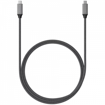 USB kabelis Satechi ST-U4C25M USB4 Gen 3x2 0,25 m juoda pilka