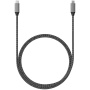 USB kabelis Satechi ST-U4C25M USB4 Gen 3x2 0,25 m juoda pilka