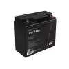 Įkraunamas sandarus švino-rūgšties akumuliatorius Green Cell AGM09 12 V 18000 mAh, juodas, 167×77×181 mm, 4,8 kg