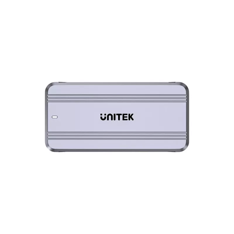 SSD korpusas Unitek S1242AGY01-EU USB4 40Gbps, M.2 NVMe, iki 8TB, aliuminis/plastikas, aktyvus aušinimas