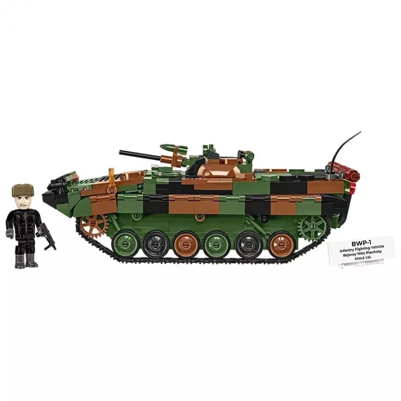 Konstruktorių rinkinys Cobi Armed Forces BWP-1 2630 – Lenkijos/Ukrainos amfibinis pėstininkų kovos mašinos modelis