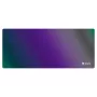 Žaidimų pelės kilimėlis SAVIO Super Speed L Prism Edition — 700×300×3 mm, violetinis, susiūti kraštai, neslystantis pagrindas