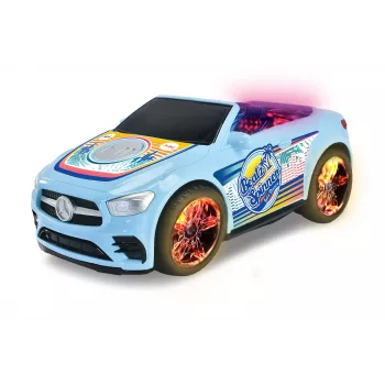 Dickie Toys Mercedes-Benz E-Class Beat Spinner mėlyna, 3 AA baterijos
