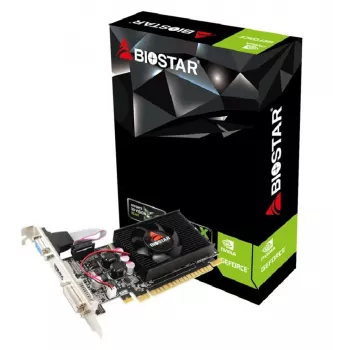 Vaizdo plokštė BIOSTAR GeForce 210 – 1 GB GDDR3, 64 bit, PCIe x16 2.0, 589 MHz