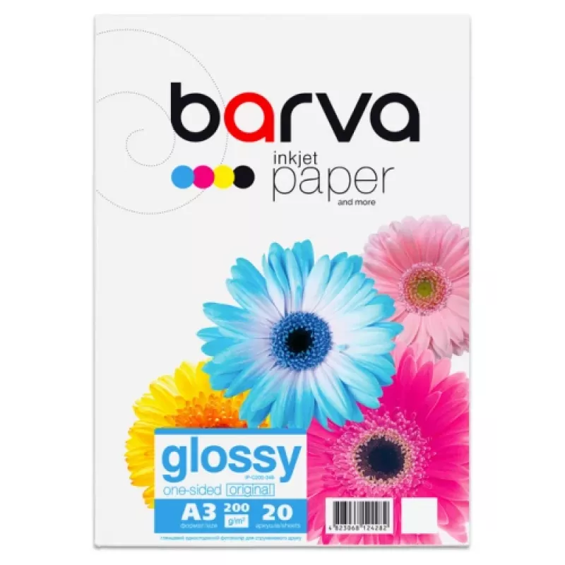 Foto popierius Barva (IP-C200-346) blizgus, 200 g/m², A3, 20 lapų