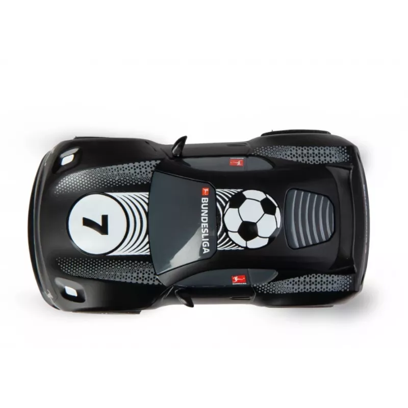 Radijo bangomis valdomas automobilis Bundesliga Mini RC 1:43 juodas