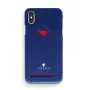 VixFox Samsung S9 dėklas su kortelių kišene, tamsiai mėlynas, apsauginis telefono užvalkalas