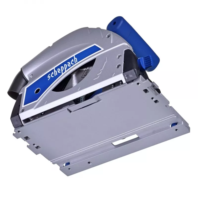 Diskinis pjūklas Scheppach PL55, 1200 W, 230 V, diskas Ø160 mm, 24 dantys, pjovimo gylis 49,5 mm (90°), nuožulnus pjovimas, mediena