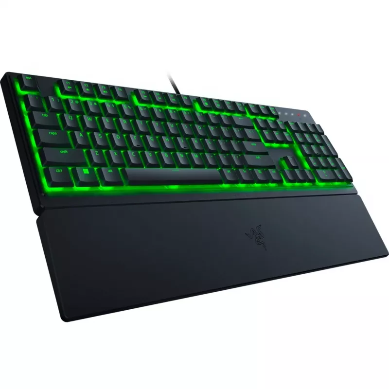 Razer Ornata V3 X žaidimų klaviatūra USB QWERTZ vokiečių išdėstymas juoda RGB LED