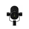 Studijinis mikrofonas RØDE PodMic USB – kardioidinis XLR/USB, 24 bitai / 48 kHz, USB-C, ausinių išvestis, sukamasis garsumo reguliatorius, juodas