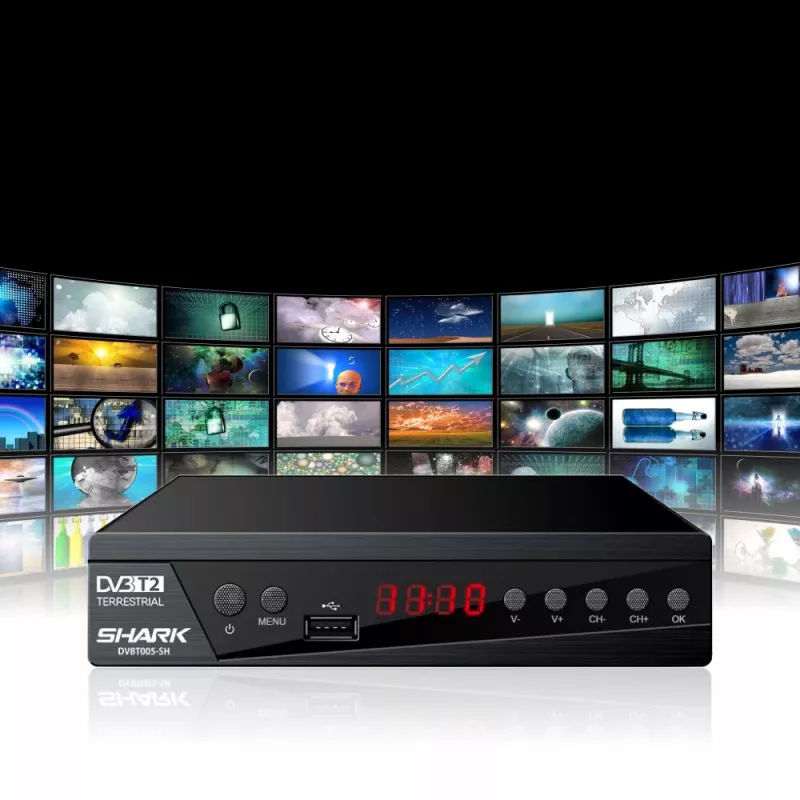 Skaitmeninis TV imtuvas Manta DVBT005-SH DVB-T/T2 su HEVC palaikymu
