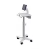 Ergotron Tablet Cart SV10 – vežimėlis planšetei / klaviatūrai, metalas, baltas, aliuminis, iki 30,5 cm (12 inch)