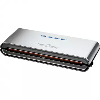 Vakuuminis pakuotuvas ProfiCook PC-VK 1080 (plastikiniams maišeliams) - 120 W - Nerūdijantis plienas/Juoda (501080)