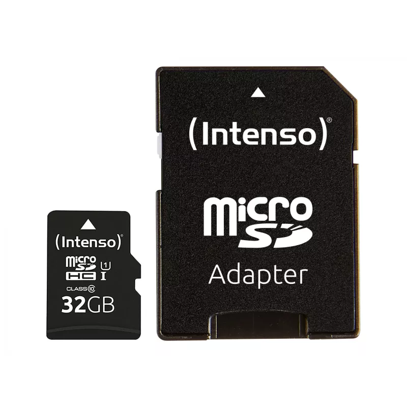 Intenso 3424480 32 GB MicroSD UHS-I Class 10 atminties kortelė